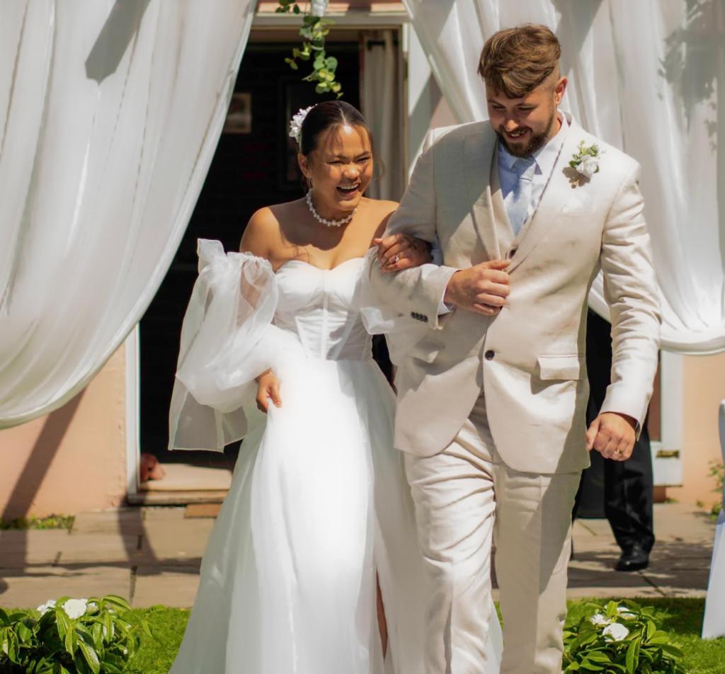 Panatda & Martin's Commitment Ceremony held at Blackmore End, Essex