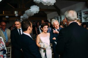 Alice & Dave's Wedding held at The Captains House, Osea Island, Essex