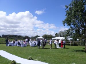 A Commitment Ceremony Reception held at Blackmore End, Essex