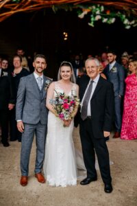 A Wedding Celebration Ceremony at Captains Wood Barn, Great Totham, Essex - Pure Image Photography