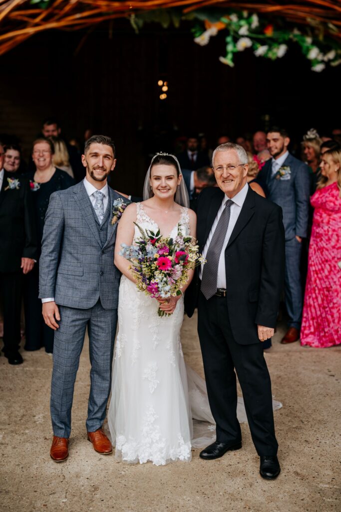 A Wedding Celebration Ceremony at Captains Wood Barn, Great Totham, Essex - Pure Image Photography