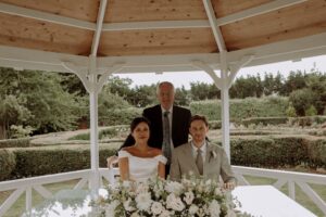 A Wedding Celebration Ceremony at The Lawn, Rochford, Essex - Maria Wootton Photography
