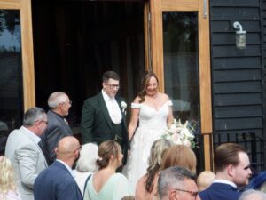 A Civil Weddings Celebration Ceremony at Villiers Barn, Thorpe-le-Soken, Essex