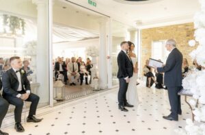 A Civil Weddings Celebration Ceremony held at Friern Manor, Dunton, Essex