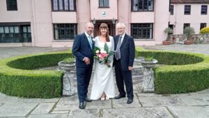 A Civil Weddings Renewal of Vows Ceremony held at Little Easton Manor, Dunmow, Essex