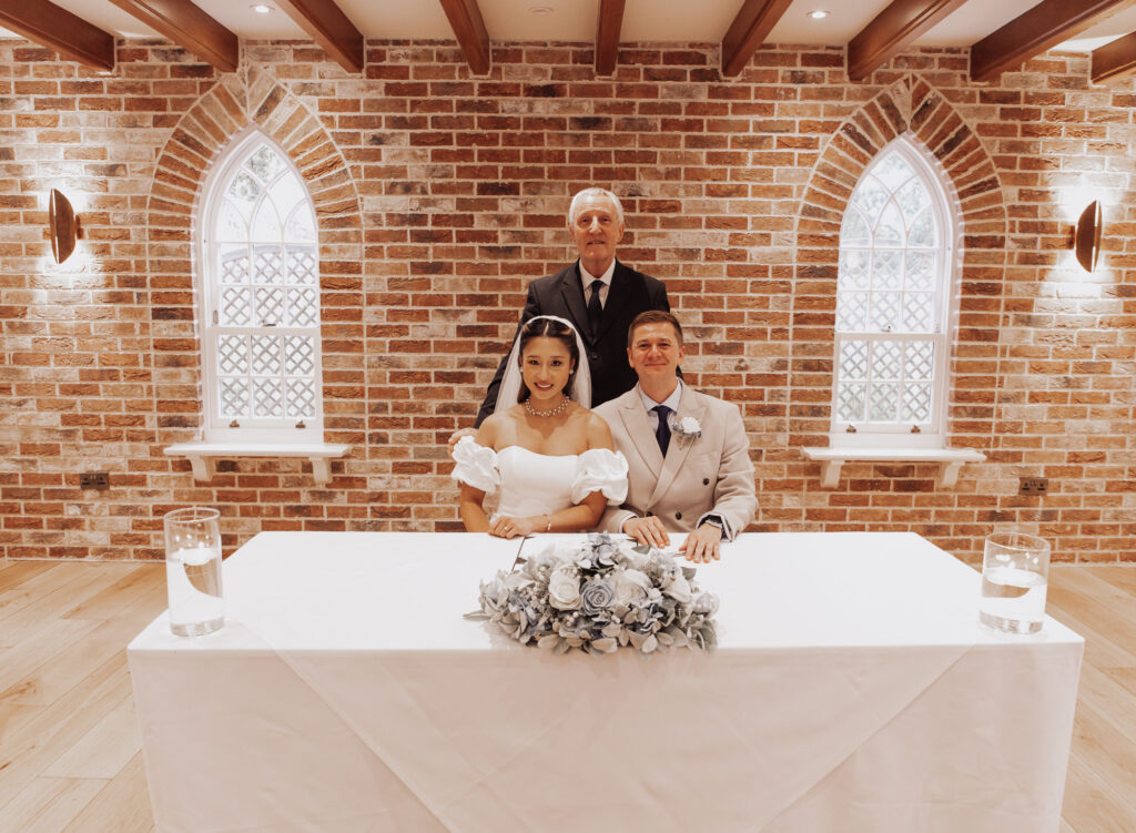 A Civil Weddings Celebration Ceremony held at Mulberry House, Chipping Ongar, Essex