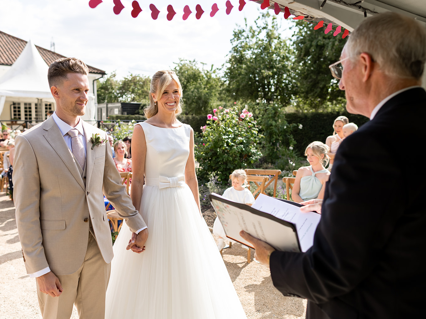 Civil Weddings celebrant‑led ceremonies in Essex & Suffolk — The Coach House, Markshall